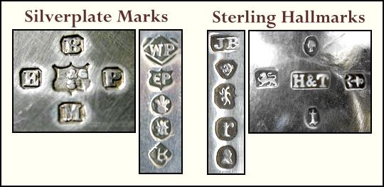 English Silverplate Marks
