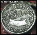 Derby Silver Co., Birmingham, crown, anchor