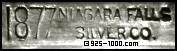 1877 Niagara Falls Silver Co.