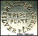Racine Silver Plate Co., triple plate