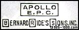 Apollo, Bernard Rice's Sons, BRS, epc