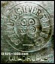 St. Louis Silver Co., four leaf clover