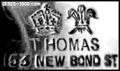 Thomas, 153 New Bond St, crown, plumes