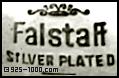 Falstaff, silver plated