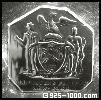 Manhattan Plate Co., New York, shield, eagle, people