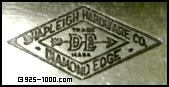 Shapleigh Hardware Co., Diamond Edge, DE trademark, 1865