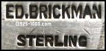 Ed Brickman jewelry mark