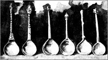 Plate VII. - Dutch & German spoons