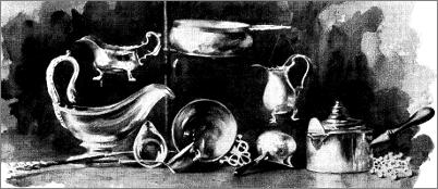 Plate XI. - Sauce-boats and saucepans
